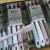 Toothbrush manufacturers wholesale 4 sets of macaron adult soft hair family Japanese simple plain color