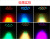 Factory direct sales LED highlight 36 * 3W cast aluminum par lights RGB mixed color dyeing lights wedding bar stage ligh