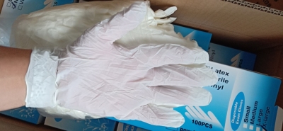 Disposable White Nitrile Industrial Level Inspection Household Housework Gloves Foreign Trade Domestic Sales Spot