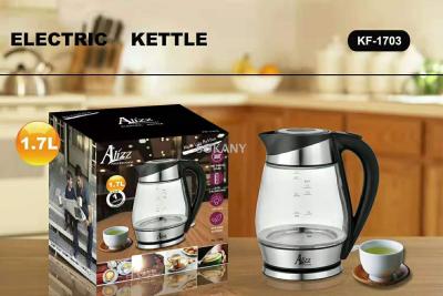 Automatic power off of domestic electric kettle glass kettle rapid boiling high temperature resistant led lamp  kettle