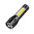Manufacturer direct COB side light LED rechargeable flashlight multi - functional mini small hand electric night patrol emergency light