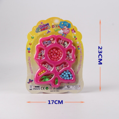 cross-border exclusive for yiwu small commodity foreign trade wholesale girl toy diy beaded f34185