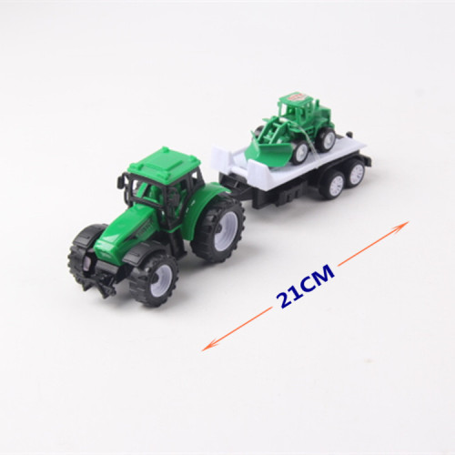 new shopping mall stall foreign trade children‘s toys wholesale pull back farmer trailer f29995