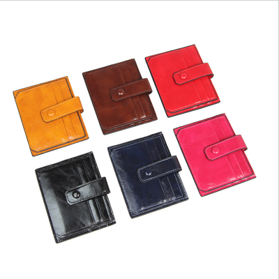 Pu ultra-thin bus card set, unisex certificate set, card holder, business card package, multi-card package for men