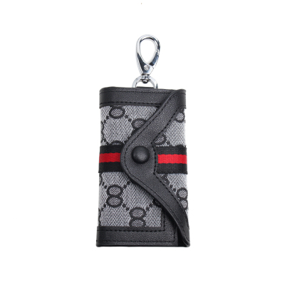 Large capacity key bag men and women Korean multi-functional small mini waist key chain key card bag in one