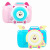 Free Kids Outdoor Electric Bear Bubble Camera Toy Light music Camera Bubble Blowing machine Toy