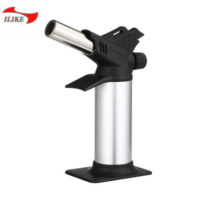 Inflatable Flame Gun Gas Kitchen Cooking Igniter Metal Welding Gun Large Straight Outdoor Barbecue Burning Torch 040