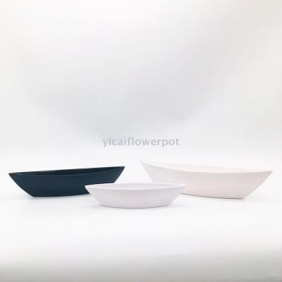 Y29 ship miamine flowerpot plastic flowerpot