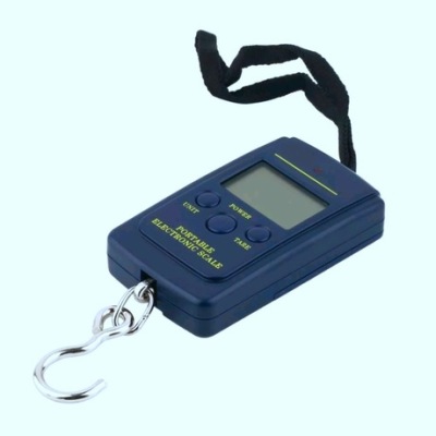 A01 Handheld Scale Portable Express Scale Luggage Scale High Precision 40kg Spring Scale Backlight