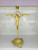 Religious gifts zinc alloy cross metal set Jesus cross Jesus gift stand