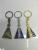 Brazilian key ring zinc alloy key ring metal pendant creative gift
