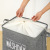 Big MAC storage bag drawstring storage bag clothing basket folding oversize soiled clothes basket bundle mouth quilt bag