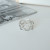 Index Finger Ring Female Normcore Style Ring Female Fashion Personality Ring Ring Female Pure Silver Net Red Ring Female Ins Fashion