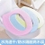 Summer toilet seat high terms paste toilet seat EVA waterproof beautiful toilet washer to sit and stick