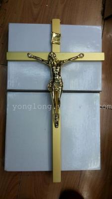 Aluminum cross pendant religious pendant Jesus cross metal gift