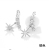 YJS925 silver needle six star awn pendant temperament and personality small six star silver needle earrings fashion web celebrity ears