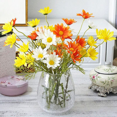 Five Dutch Fresh Calliopsis Artificial Flower Ono Chrysanthemum Fake Flower Daisy Artificial Living Room Bedroom Decoration