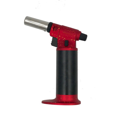 BBQ airbrush welding gun manufacturer direct sale to burn pig hair convenient for roasters using airbrush head clip flamethrower