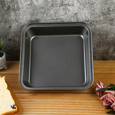 Wangfa Small Mixed Batch DIY Square Non-Stick Cake Baking Tray Baking Essential Tools Metal High Temperature Resistant Baking Tray