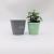 Y87 round edge imitation flower pot miamine flowerpot plastic flowerpot