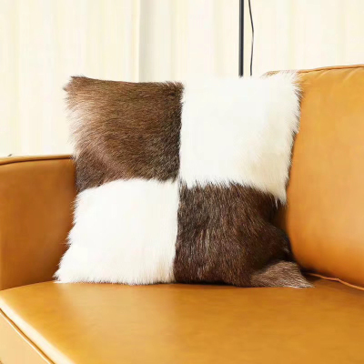 Imitation Australian Wool Stitching Pillow