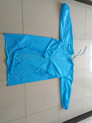 Export of European and American protective clothing all surrounded by protective clothing CPE material disposable apron