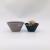 Y96 bowl shaped sand surface simulation flower pot miamine flowerpot plastic flowerpot