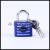 Arc shell lock rust-proof, water-proof and anti-theft door open padlock open multiple locks with one key