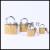 Shengwei brand imitation copper lock household padlock door lock dormitory lock security lock imitation copper lock 