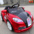 The new bugatti children's electric car with four wheels and a remote control dual drive can sit on an electric toy car