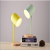 Simple modern Nordic macaroon desk lamp eye-protecting desk creative dormitory bedroom reading lamp bedside night lamp