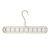 Multi-functional hanger nine-hole hanger space saving portable hanger eveningrack storage