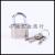 Square lock leaf lock big round corner household security door open padlock a key open multiple locks