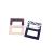 Metal Environmental Protection Acetate Button Square Buckle Scarf Buckle Belt Buckle Coat Belt Buckle Clothes Corner Buckle Knot Buckle