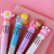 Pink mermaid magic wand bear claw soft sister cute multicolor pen 10 color ballpoint pen 10 color pen 