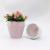 Y121 prismatic flowerpot miamine flowerpot plastic flowerpot