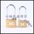 Hongqiao brand imitation copper lock lock universal students cute dormitory bag bag security small waterproof padlock