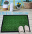 embossed grass door mat 