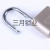 Household lock padlock anti - theft lock dormitory imitation stainless steel lock waterproof, anti - rust open the lock head