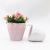 Y121 prismatic flowerpot miamine flowerpot plastic flowerpot