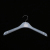 Factory Direct Sales Clothing Store Hanger Wholesale Non-Slip Transparent Plastic Hanger Suit Hanger Clothes Hanger