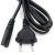 1.5 M Two round 8-Tail German French European Standard Plug Power Cord Two round Eight-Tail TV Connection Plug Cord