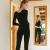 New thermal underwear thickened suit for women round collar slim sexy body long Johns for women manufacturers