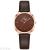 2020 foreign trade new style watch female students belt joker personality pointer gold fashion trend ladies quartz watch