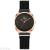 Web celebrity new women's watches women's foreign trade etched face personality pointer magnet watchband quartz watch
