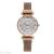 Foreign trade Rome scale fashion star luminous needle wrist watch magnet buckle quartz watch magnet stone ladies watch