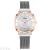 Douyin with a lazy milan net with watches ladies fashion magnet quartz watch with a quartz watch