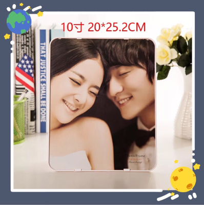 Haotao Photo Frame HT-HC7733 Simple 10-Inch Photo Frame Wedding Studio Decoration Wedding Gift Simple Style