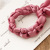 Japan and South Korea new hand-knitted hair ring large intestine ring ribbon ins wind girl hair knot accessories wholesale