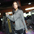 New outdoor running gym Hoodie Autumn Winter Long - Sleeved Yoga Dress jacket female